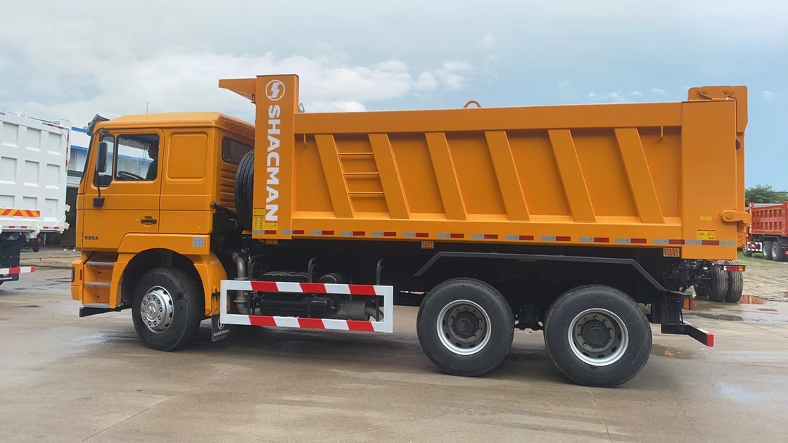 Dump Trucks 6*4 Shacman F2000 Chinese Trucks Big Bucket 290hp Motore diesel a mano sinistra