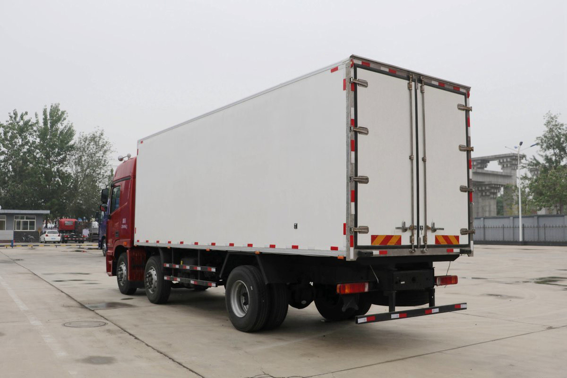 Foton GTL Camion pesante aria condizionata con tetto alto sedili a mezza fila 280 CV 6X2 9,45m Auman BJ5259 Camion refrigerato