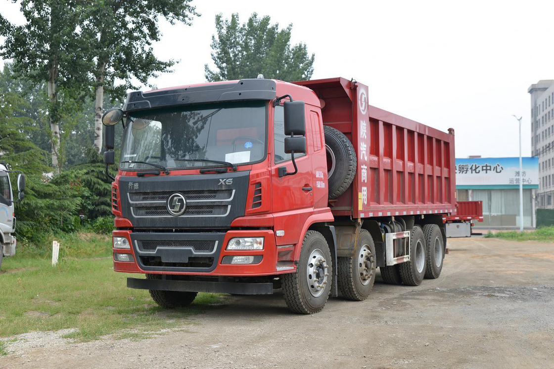 SX3315 Shaanxi Dump Truck Xuande X6 10 velocità 270 cavalli 8X4 6,8 metri retro Flip-Up Dump Truck
