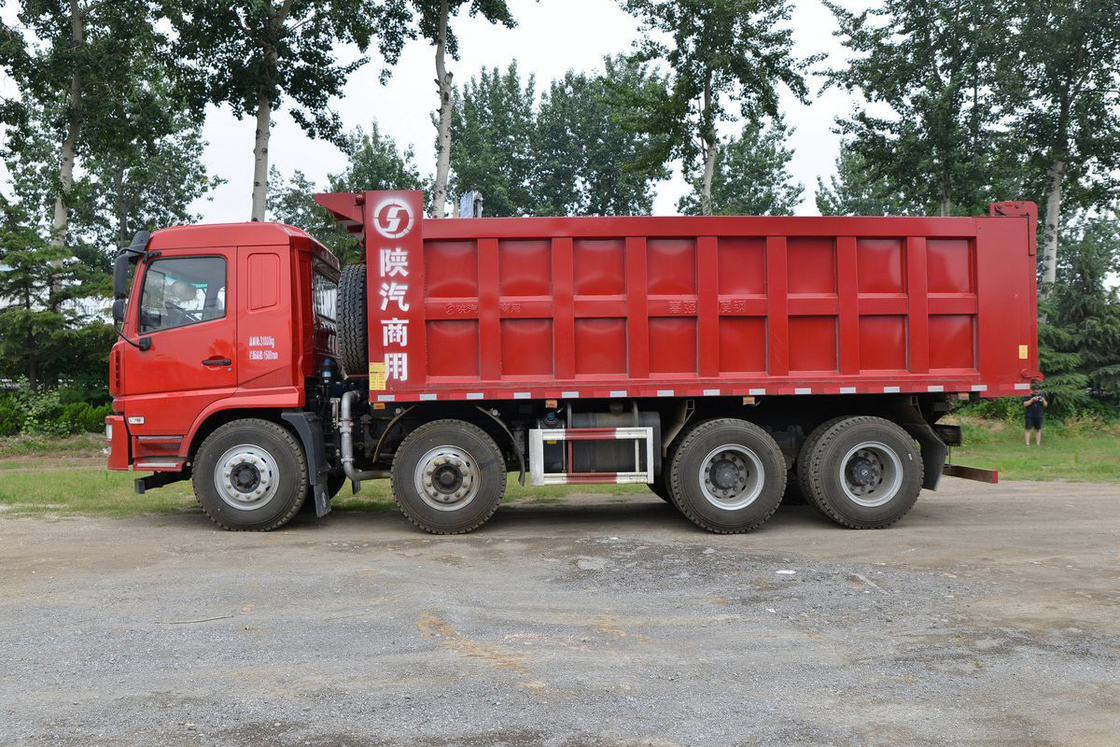 SX3315 Shaanxi Dump Truck Xuande X6 10 velocità 270 cavalli 8X4 6,8 metri retro Flip-Up Dump Truck