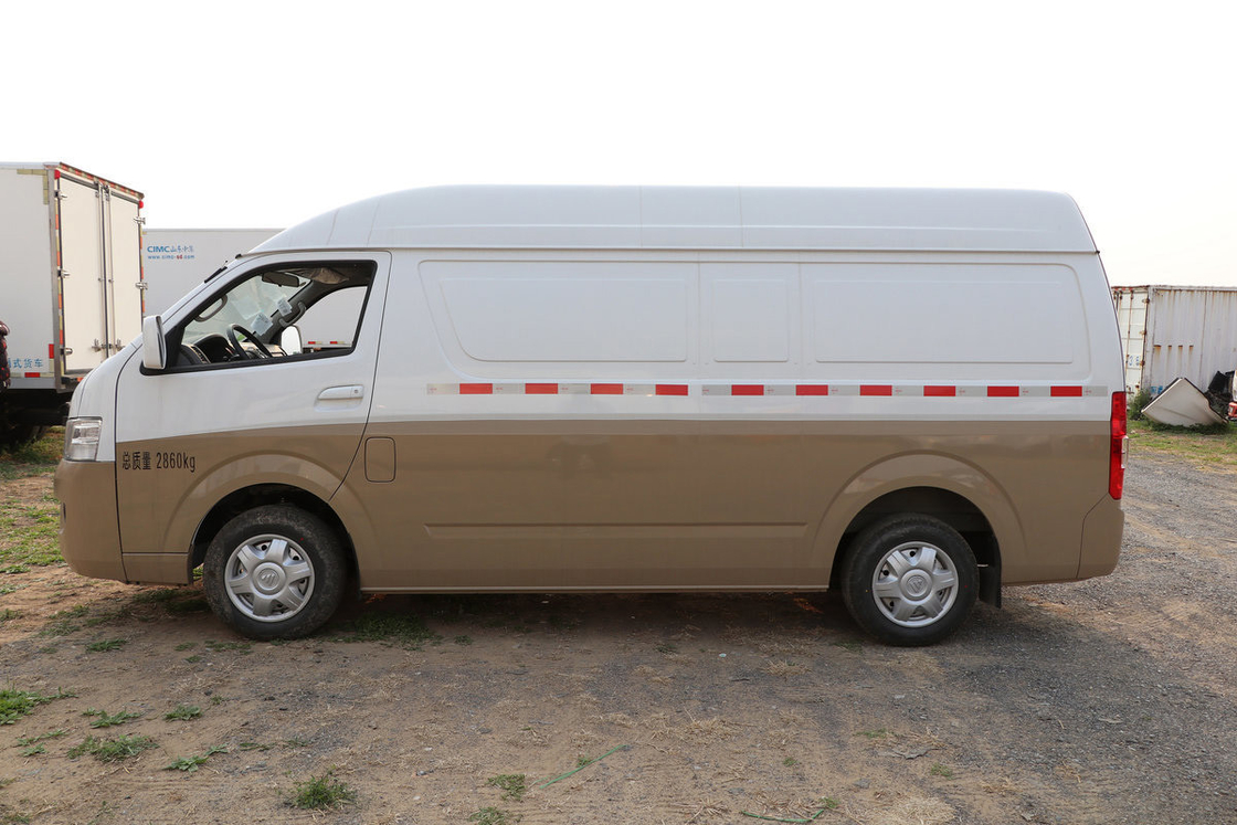 Auto commerciale usata Foton Fengjing G7 2020 Edizione commerciale 160HP 2.4L Benzina 10 posti Autobus a alto tetto a asse lungo