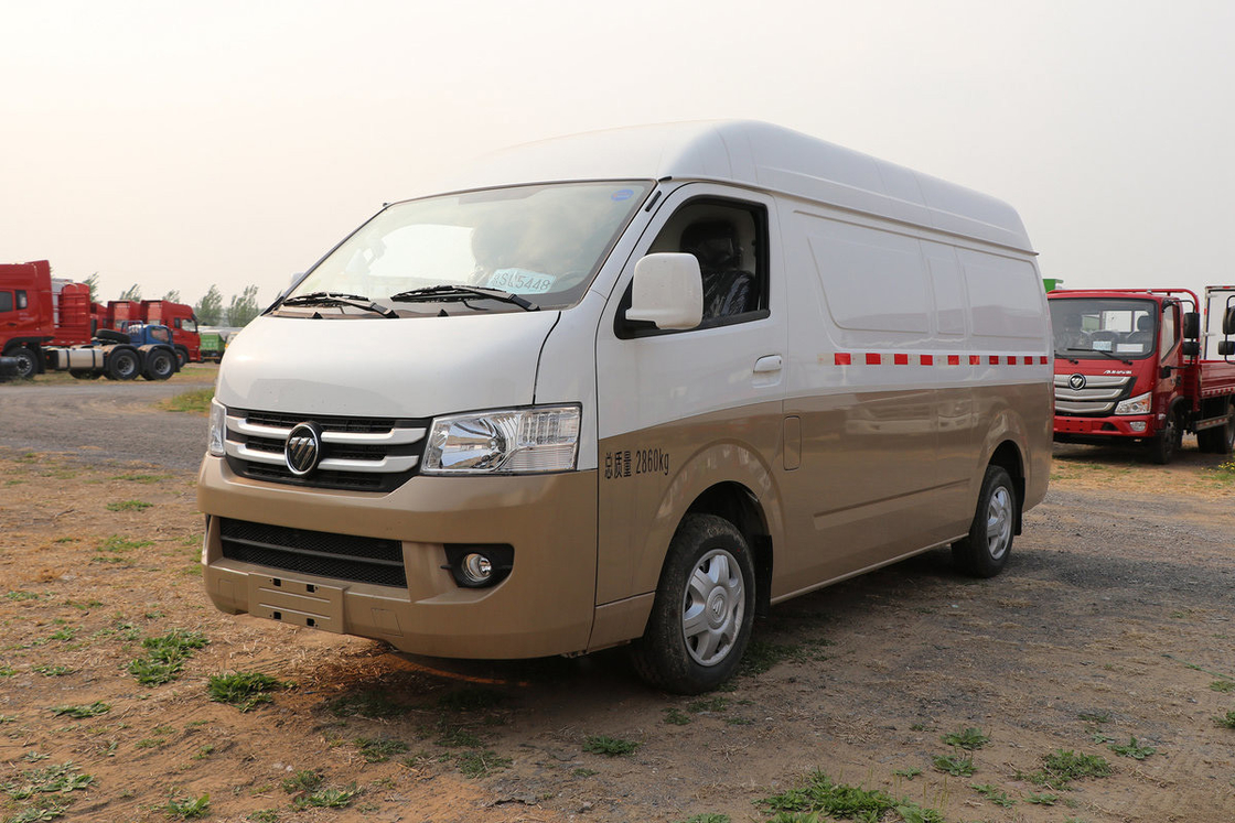 Auto commerciale usata Foton Fengjing G7 2020 Edizione commerciale 160HP 2.4L Benzina 10 posti Autobus a alto tetto a asse lungo