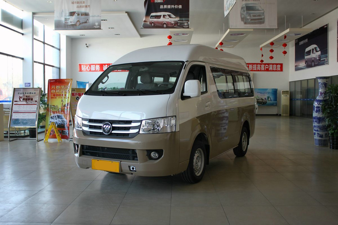 Minibus usato Foton 2022 Edizione commerciale Benzina manuale 5 velocità 160 CV 10 posti porta scorrevole a destra