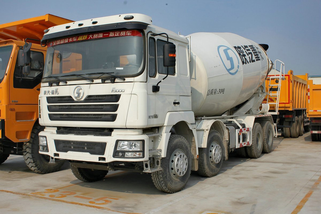 Shaanxi Automobile Heavy Truck Delong F3000 375HP 8X4 Sedile principale idraulico