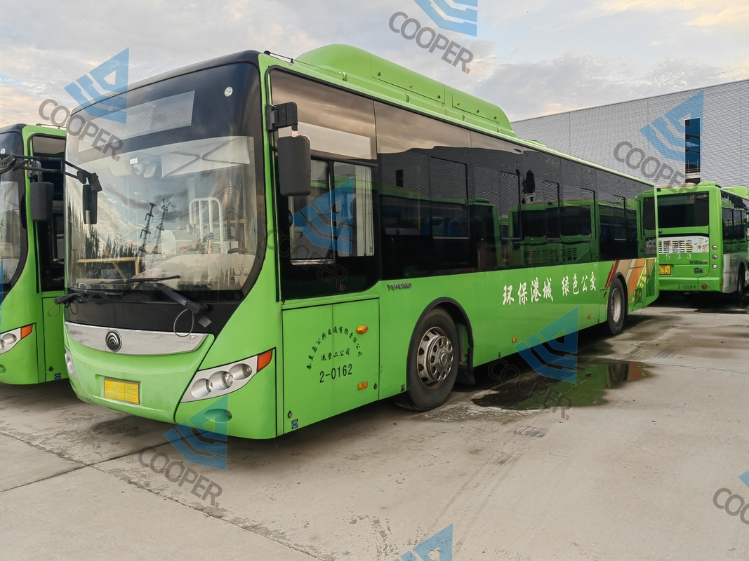 CNG Used City Bus Yutong Electric & CNG Hybrid 23 posti a sedere 77 passeggeri Nigeria Africa occidentale