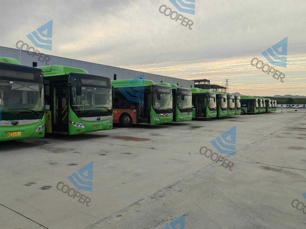CNG Used City Bus Yutong Electric & CNG Hybrid 23 posti a sedere 77 passeggeri Nigeria Africa occidentale