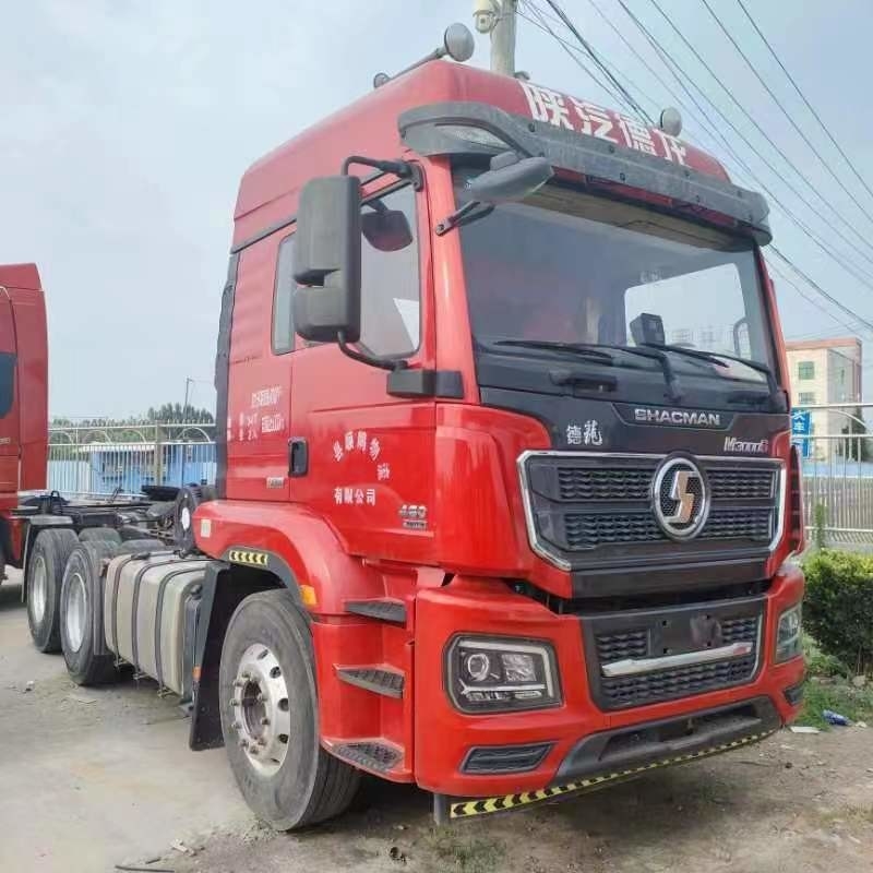 Trattori usati Camion cinese Shacman M3000s 460hp Forte Weichai 6*4 Ritiro 50 tonnellate Pesante