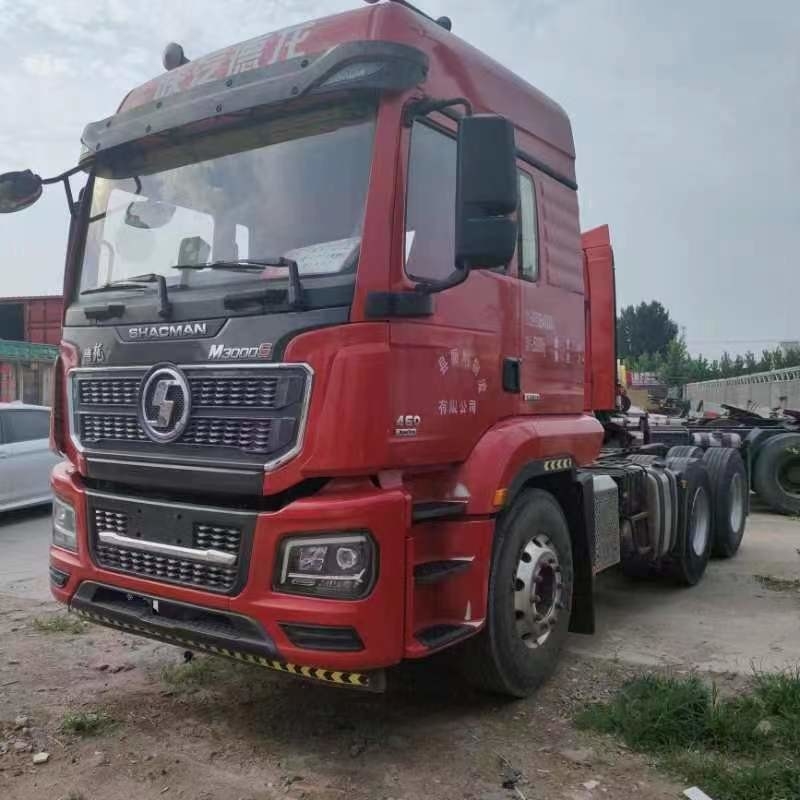 Trattori usati Camion cinese Shacman M3000s 460hp Forte Weichai 6*4 Ritiro 50 tonnellate Pesante