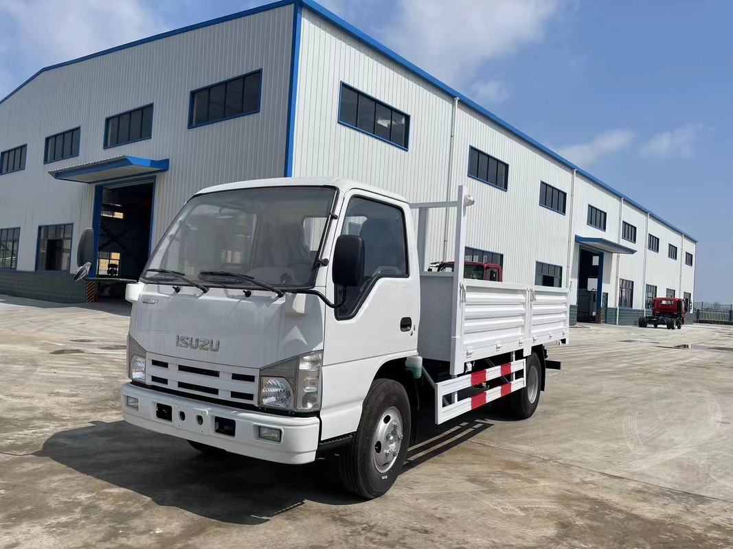 Camion merci 4x2 ISUZU Single Cabin Euro 4 Emissioni 100P Camion leggero 3,5 tonnellate Doppio pneumatico posteriore