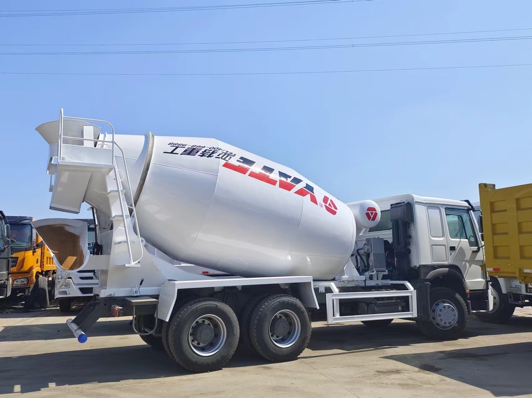 Mixer camion cemento 10m3 utilizzato con ristrutturazione Howo Mixer cemento 10 ruote 371/380hp