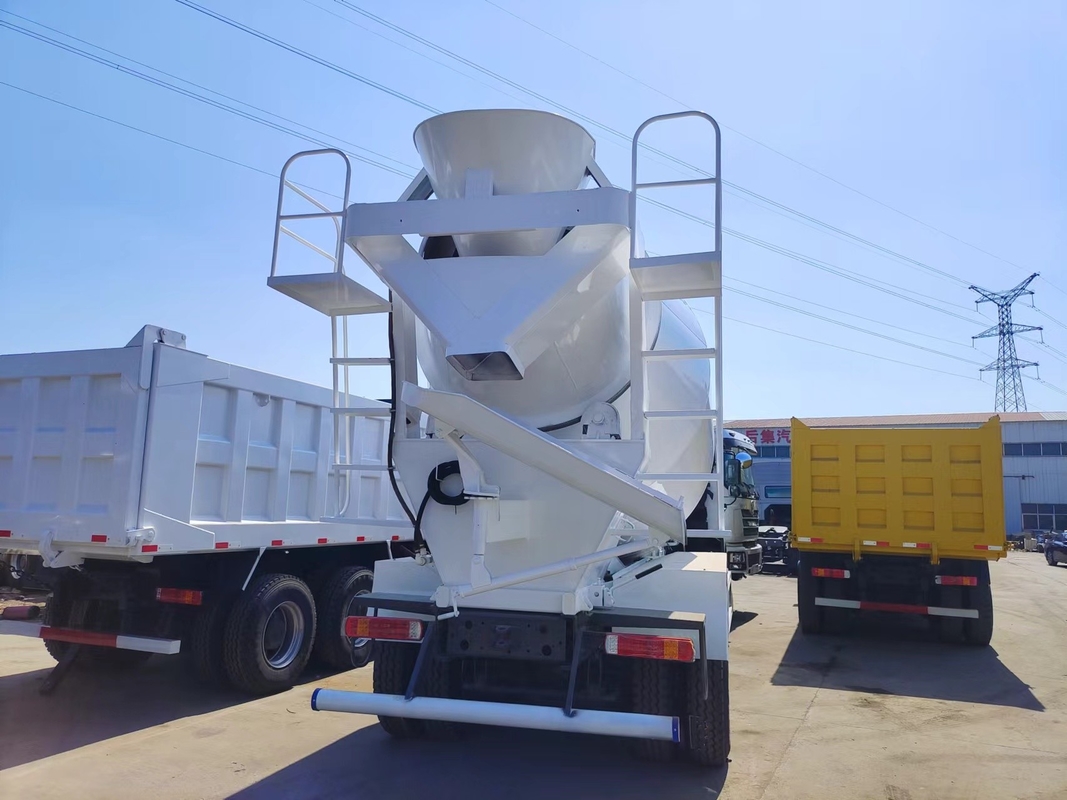 Mixer camion cemento 10m3 utilizzato con ristrutturazione Howo Mixer cemento 10 ruote 371/380hp
