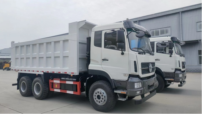 6x4 camion di scarico carico 20-40 tonnellate Dongfeng 10 pneumatici a mano sinistra guida cabina con letto