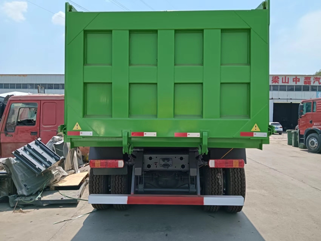 Camion di scarico usato utilizzato in Zimbabwe Sinotruk Howo Leaf Spring 30CBM Box Right Hand Drive