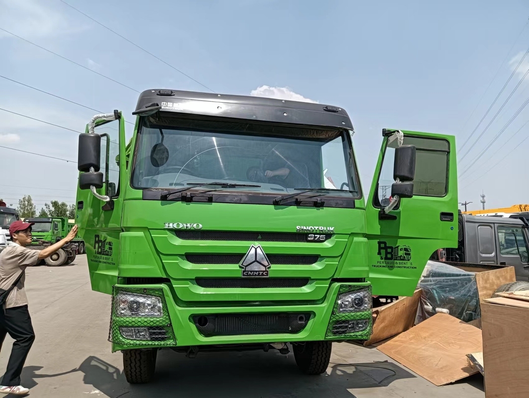Camion di scarico usato utilizzato in Zimbabwe Sinotruk Howo Leaf Spring 30CBM Box Right Hand Drive