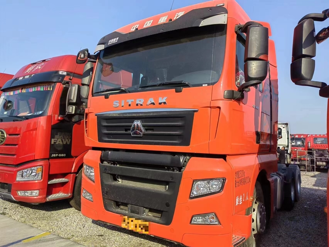 6x4 Tractor Truck Used 2021 Year High Power 480hp Diesel STIRAK G7 Tailer Truck Manuale Euro 5