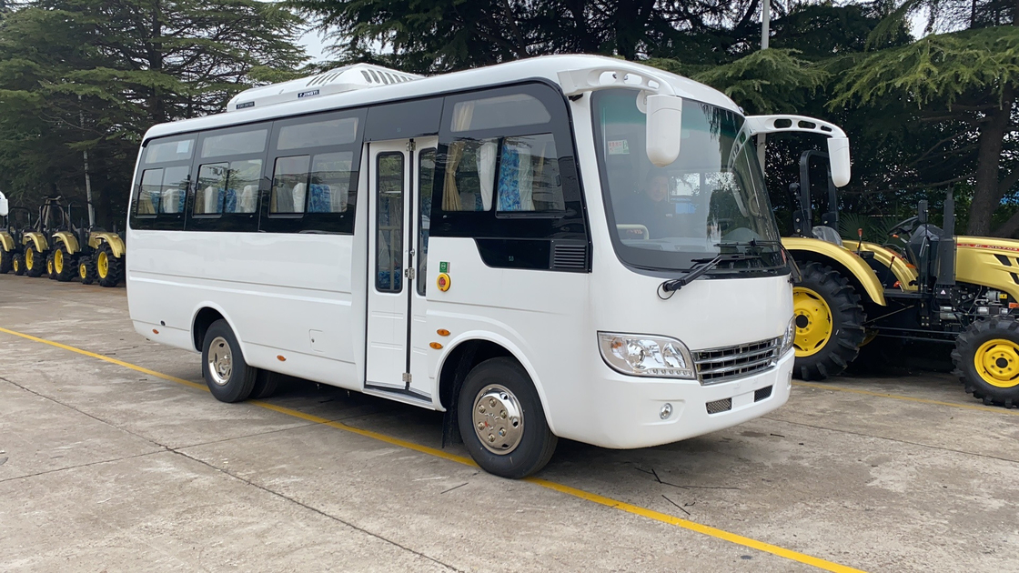 Coaster Mini Bus Yuchai Motore Mudan MD6668 25 posti 2 + 2 posti Disponibilità Nuovo condizionatore d'aria