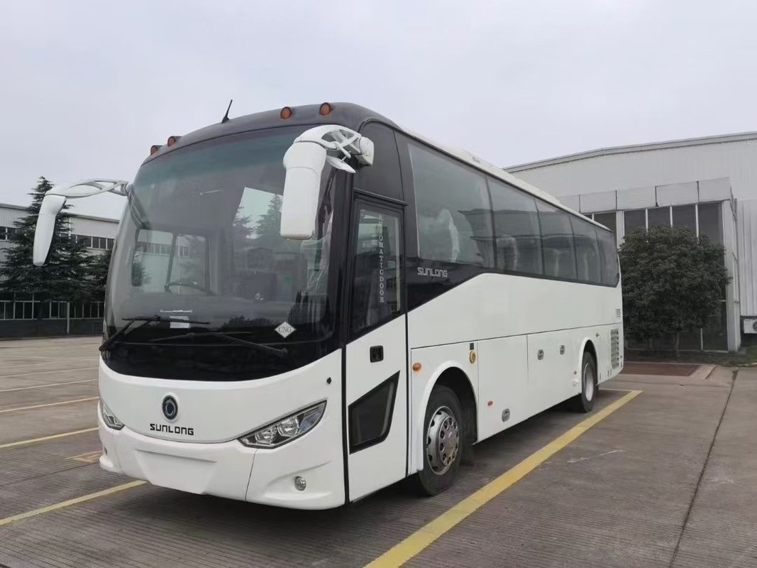Autobus usato 36 posti Autobus Sunlong SLK6102 CNG Motore Yuchai Direzione a destra Uso in Africa