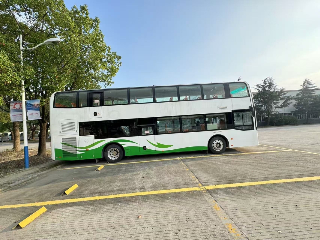 Autobus turistico lusso 37 posti a due piani RHD Weichai Motore Diesel Autobus Sunlong SLK6126