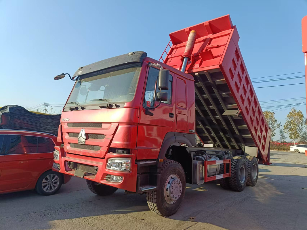 30 tonnellate camion di scarico 2024 anno nuovo tipper in magazzino 371hp pompa meccanica lavori pesanti