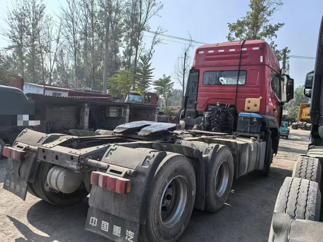 Camioni trattori usati Testa 10 pneumatici Sinotruk Hohan N7G 2021 Anno rimorchio Camione uomo Motore 480 CV