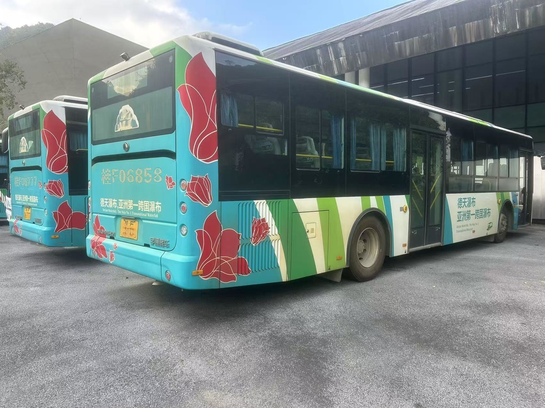 Autobus della città di Yutong Diesel Yuchai Motore ZK6125 doppia porta 43 posti 98 passeggeri
