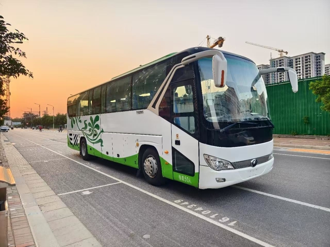Autobus usato Yutong 50 posti 2021 Year Tour Bus ZK6119 Climatizzatore Autobus navetta per lavoratori