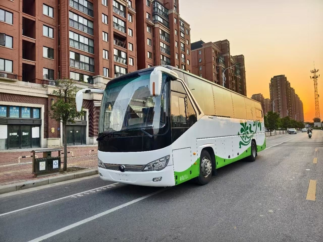 Autobus usato Yutong 50 posti 2021 Year Tour Bus ZK6119 Climatizzatore Autobus navetta per lavoratori