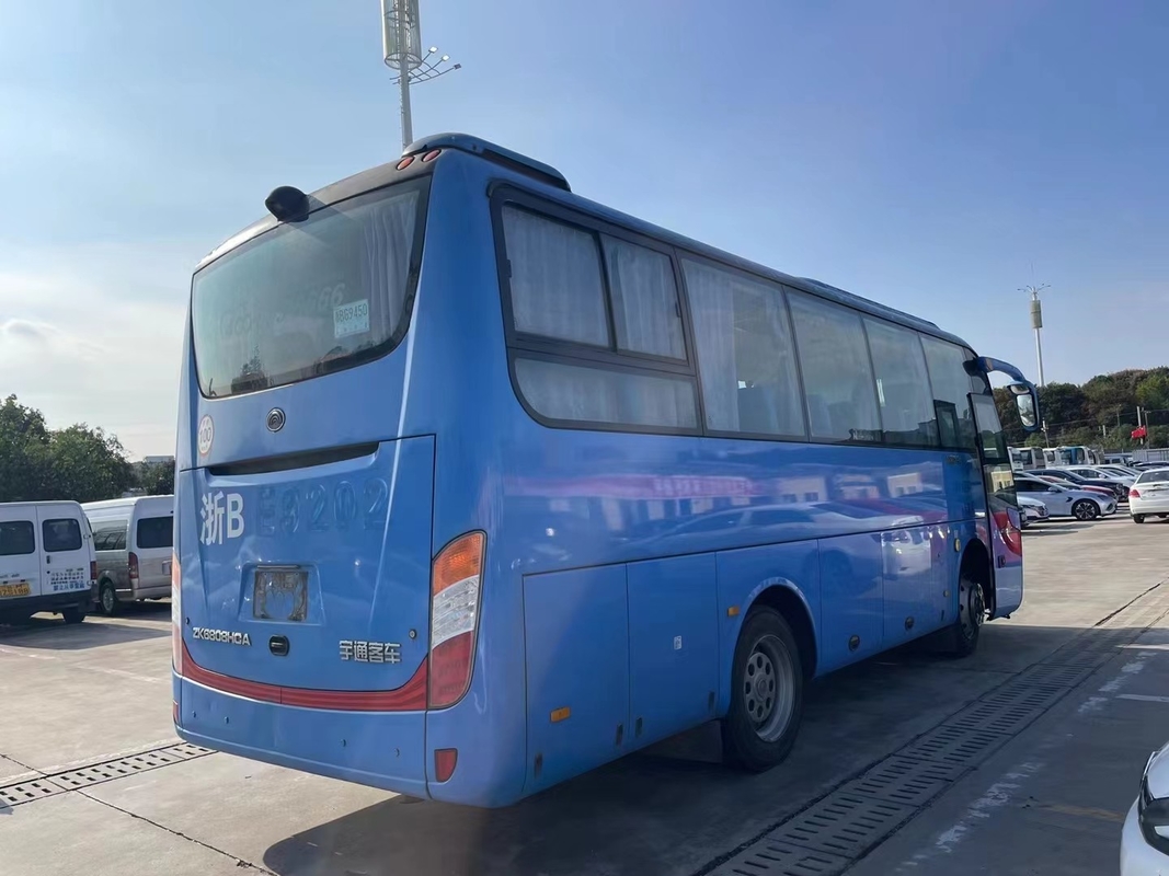 Minibus usato in vendita 40 posti a sedere 8 metri autobus Yutong ZK6808 a mano sinistra Usare in Ghana