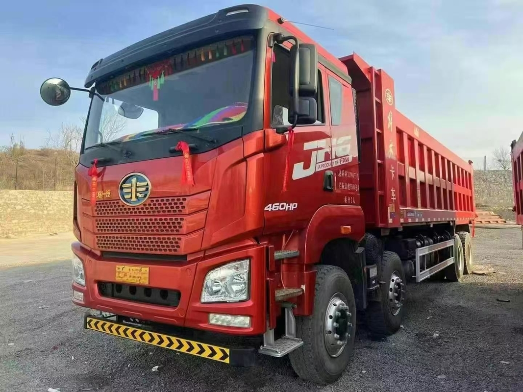 12 ruote camion da scarico in vendita Jiefang 8,6 metri scatola 2020 anno JH6 trasporto pesante miniera