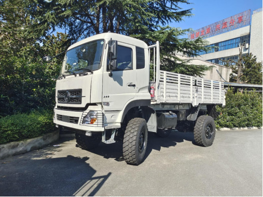 4x4 Cargo Truck Dongfeng Recinzione Truck Truck Leaf Spring 10 tonnellate carico strada cattiva guida Euro 5