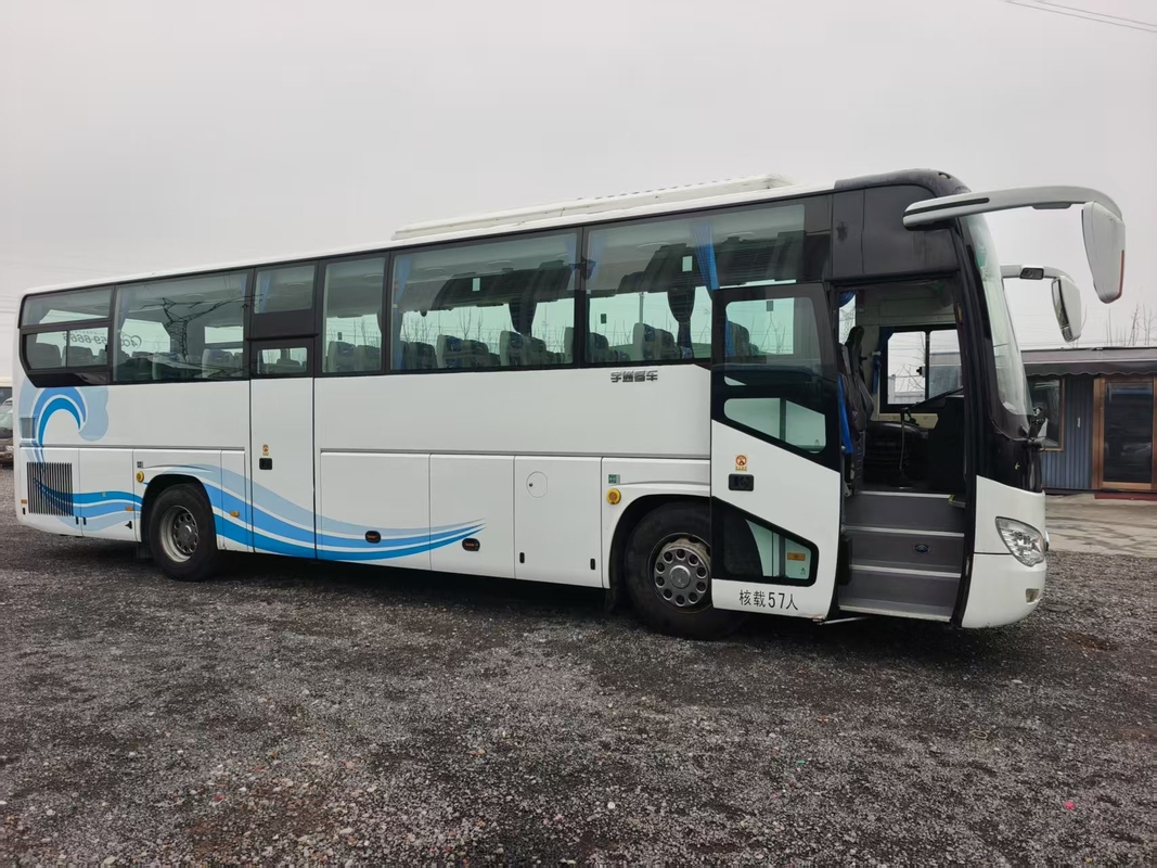 Prezzi Yutong Bus 60 posti a sedere di seconda mano Youngtong ZK6119 pullman Usato 2 + 3 posti a sedere Laytout 66 posti a sedere