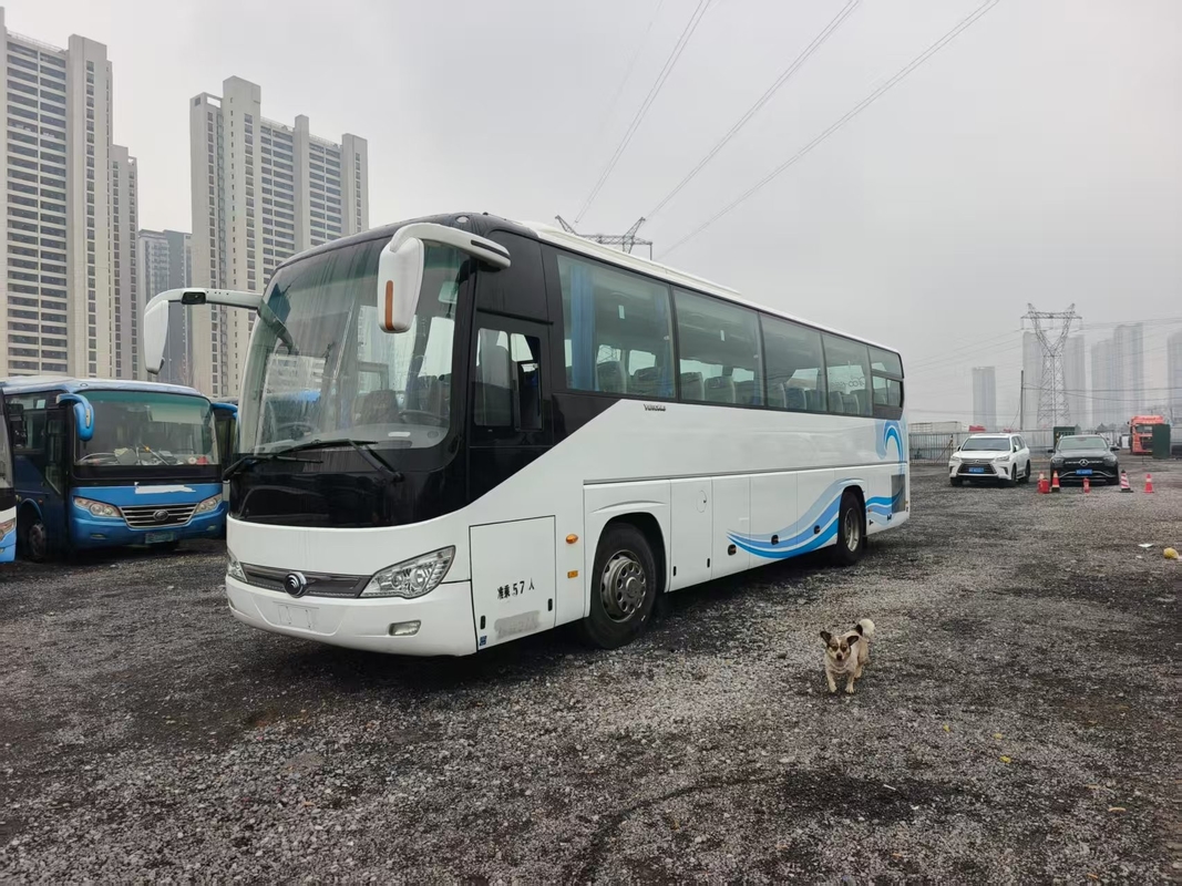 Prezzi Yutong Bus 60 posti a sedere di seconda mano Youngtong ZK6119 pullman Usato 2 + 3 posti a sedere Laytout 66 posti a sedere
