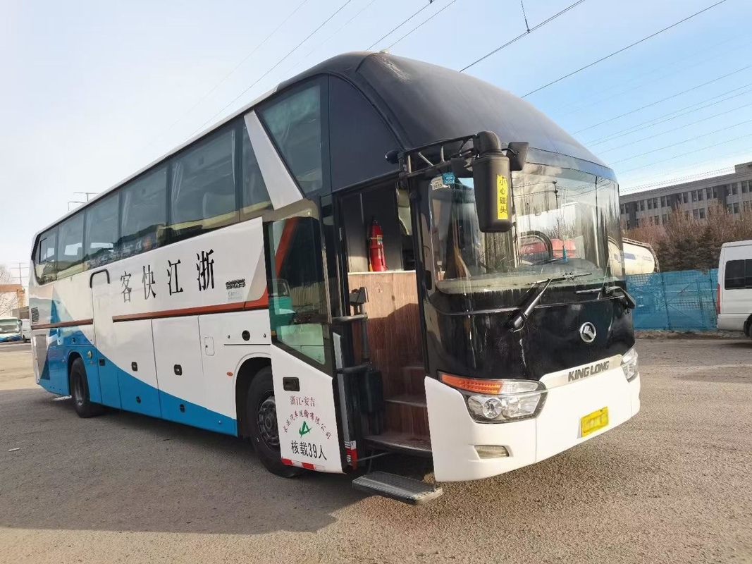 Autobus di seconda mano Kinglong Coach 39 posti XMQ6129 Luxury Group Passenger Transport A/C