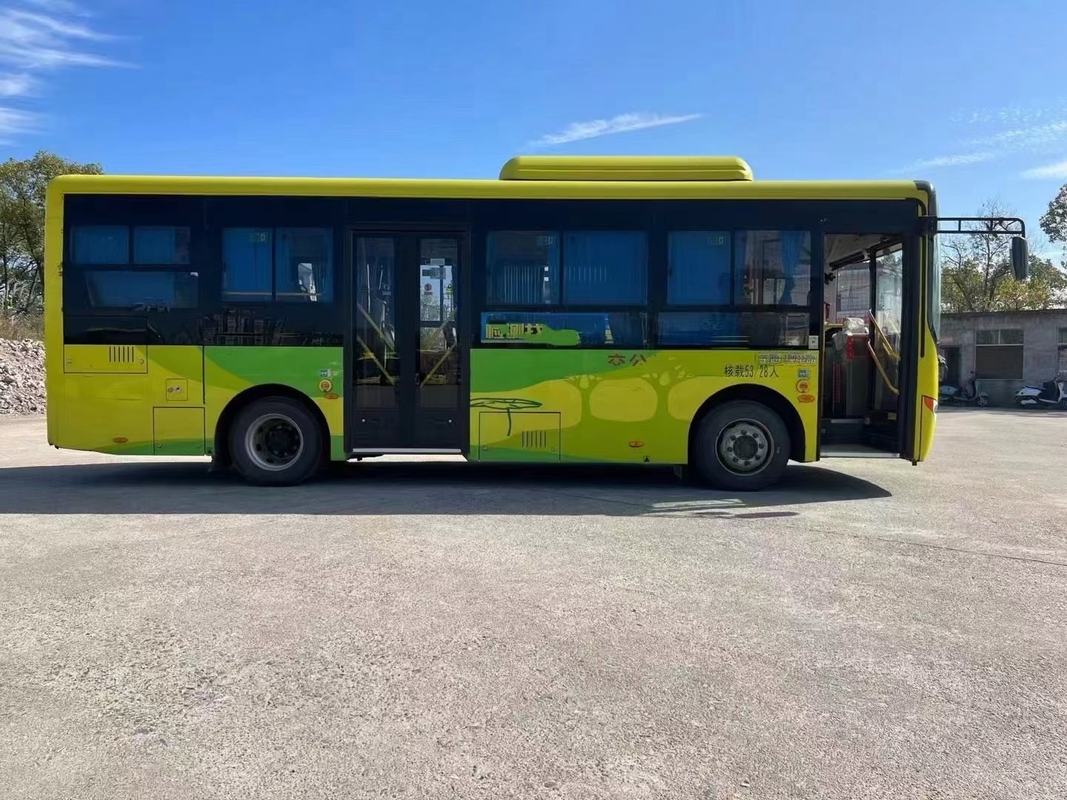 Autobus elettrico usato Autobus della città di Yutong ZK6815 durata della batteria 280km 23 posti 59 passeggeri Trasporti pubblici