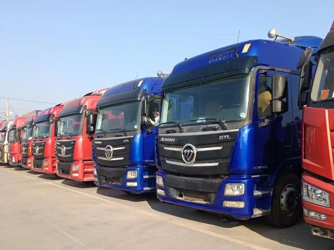 Used Tractor Trailers For Sale Foton 6*4 2nd Tractor Head 2020 Year Low Mileage Semi Trucks