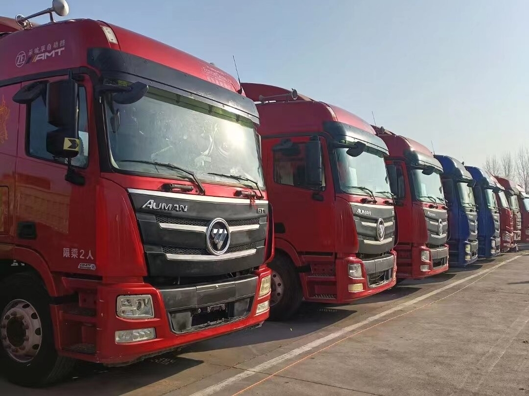 Used Tractor Trailers For Sale Foton 6*4 2nd Tractor Head 2020 Year Low Mileage Semi Trucks