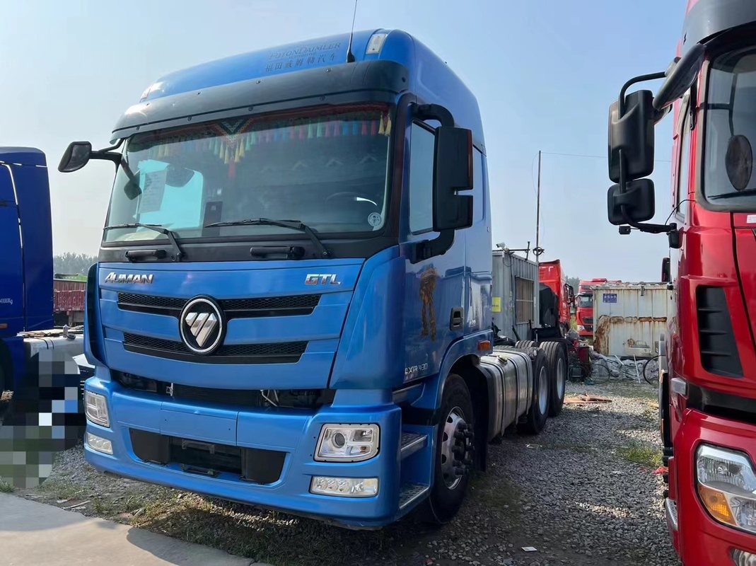 Capo di trattore usato In vendita 2021 Anno Usato Semi Trucks Foton GTL 430hp Foglia Primavera Trasporto a lunga distanza