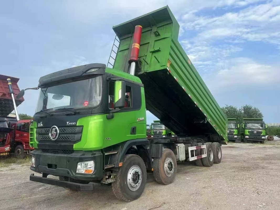 Shacman Used Tipper Truck Per X3000 Weichai 460hp Trasporto di materiali da costruzione 2021 Anno