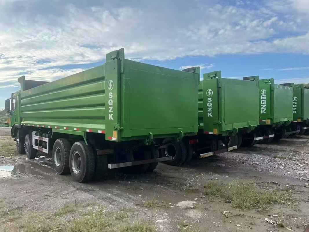 Shacman Used Tipper Truck Per X3000 Weichai 460hp Trasporto di materiali da costruzione 2021 Anno