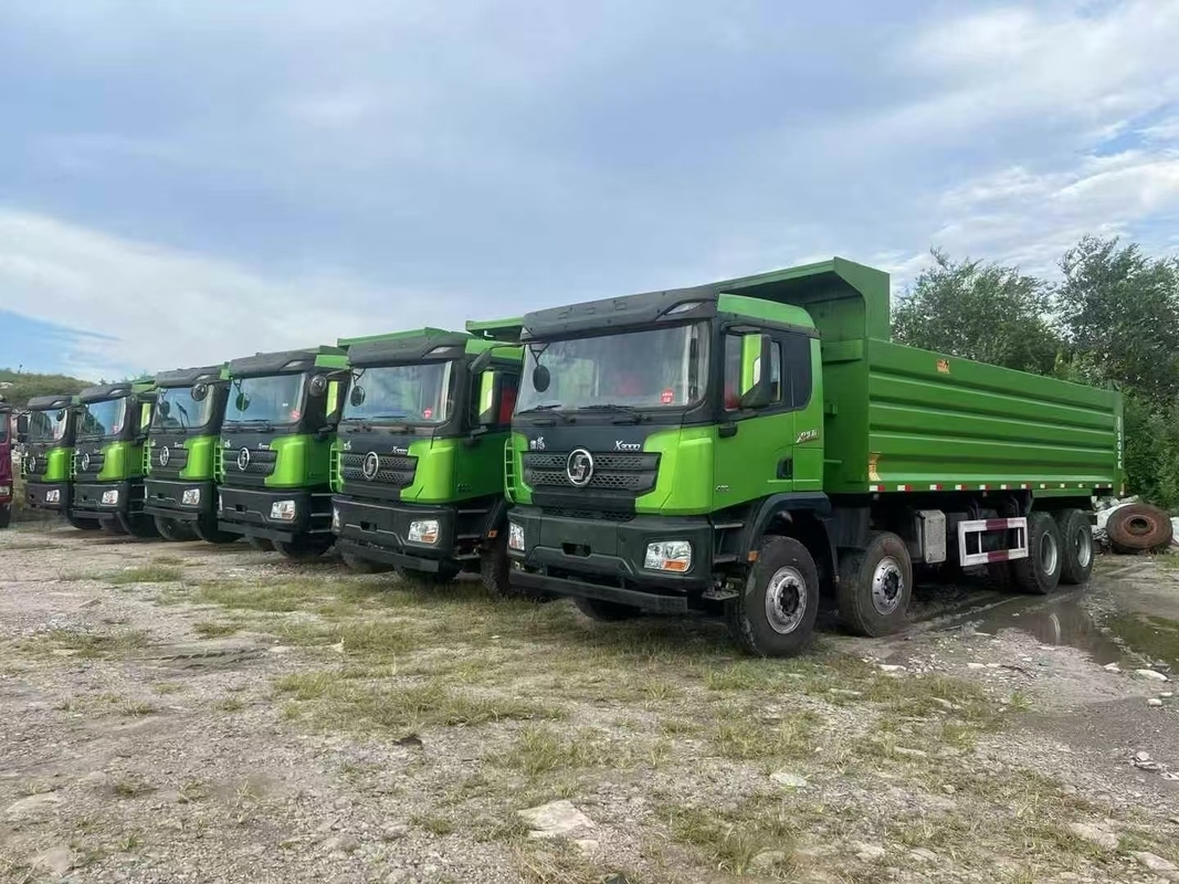 Shacman Used Tipper Truck Per X3000 Weichai 460hp Trasporto di materiali da costruzione 2021 Anno