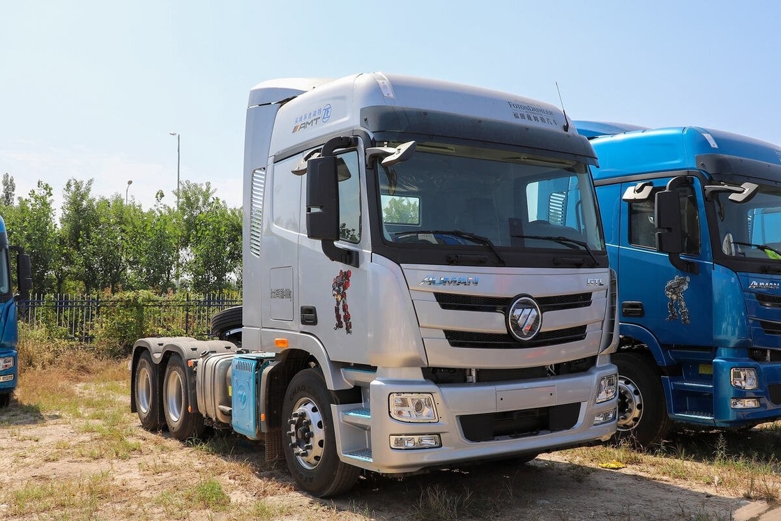 Motore 6x4 Foton Auman Argento Euro 6 Emissioni Trasporto a lungo raggio