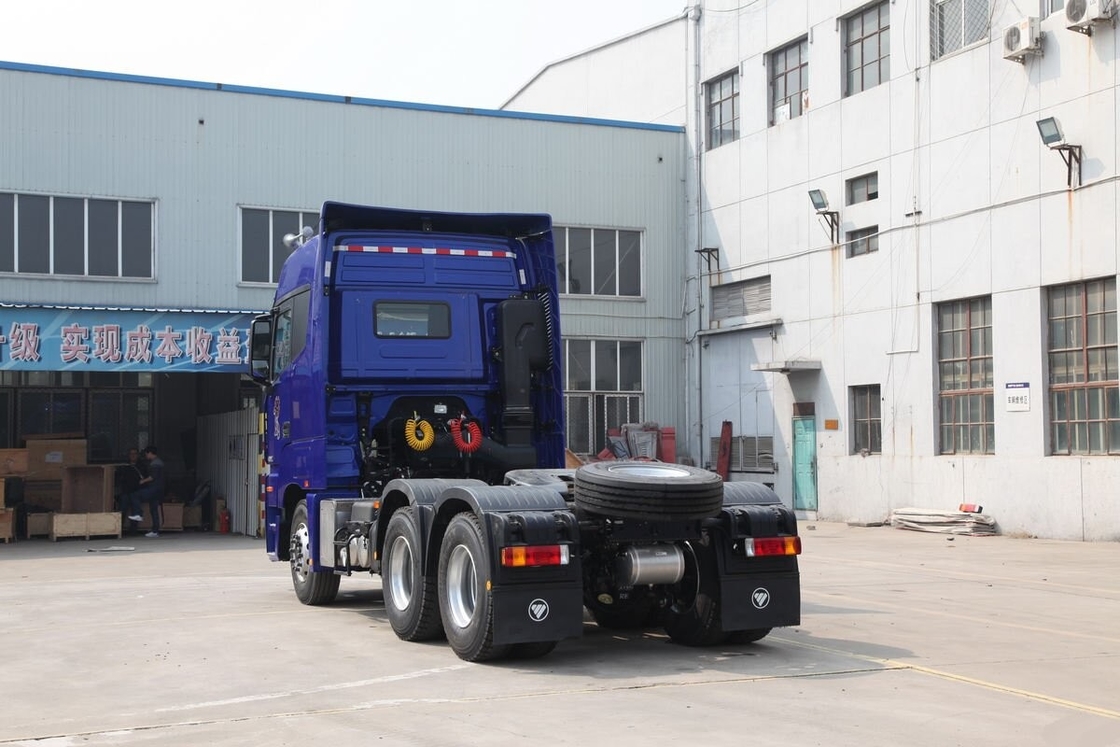 Usato cabina con tetto alto capo del trattore camion motore WP 6x4 modalità di guida Foton Auman alto rapporto costo-prestazioni