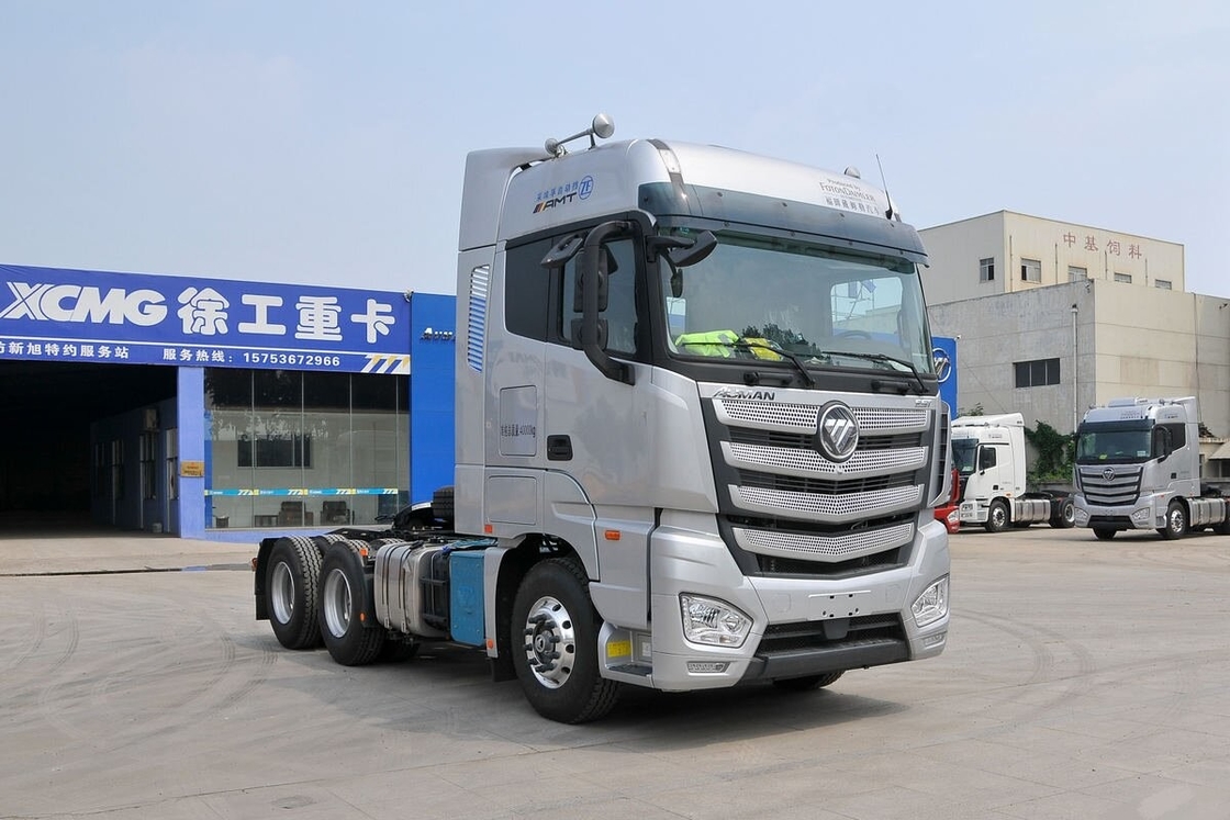 Usato Potente prestazioni carichi pesanti testa del trattore Foton Auman 510hp 6 cilindri Cummins motore
