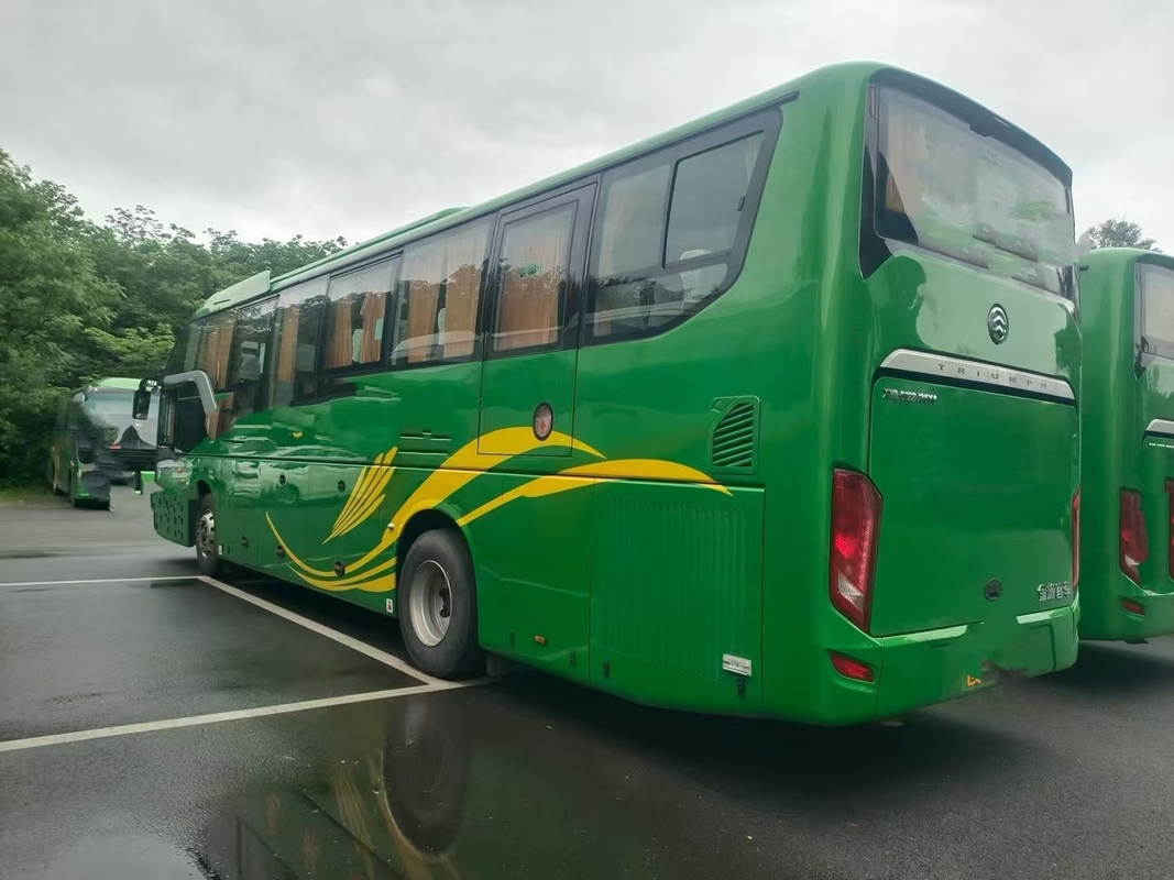 High Roof XML6122 Used Coach Bus Golden Dragon 50 Seats Air Suspension  2023 Year Safe Luxury Interior