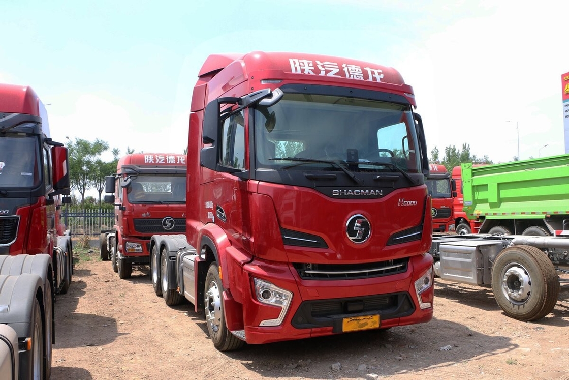 Trattore stradale usato in vendita Shacman H6000 6*4 Trazione 480 CV Migliori marchi cinesi di trattori stradali