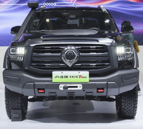 Nuovo Great Wall King Kong Poer Hi4-T Pickup Truck 4wd Automatic Double Cabin Veicolo Commerciale Ibrido