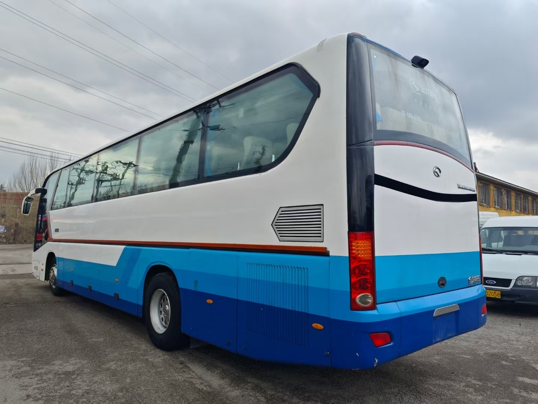 2020 Coach Usato 55 posti 12 metri Forma liscia Autobus King Long Usato XMQ6129 Doppia porta