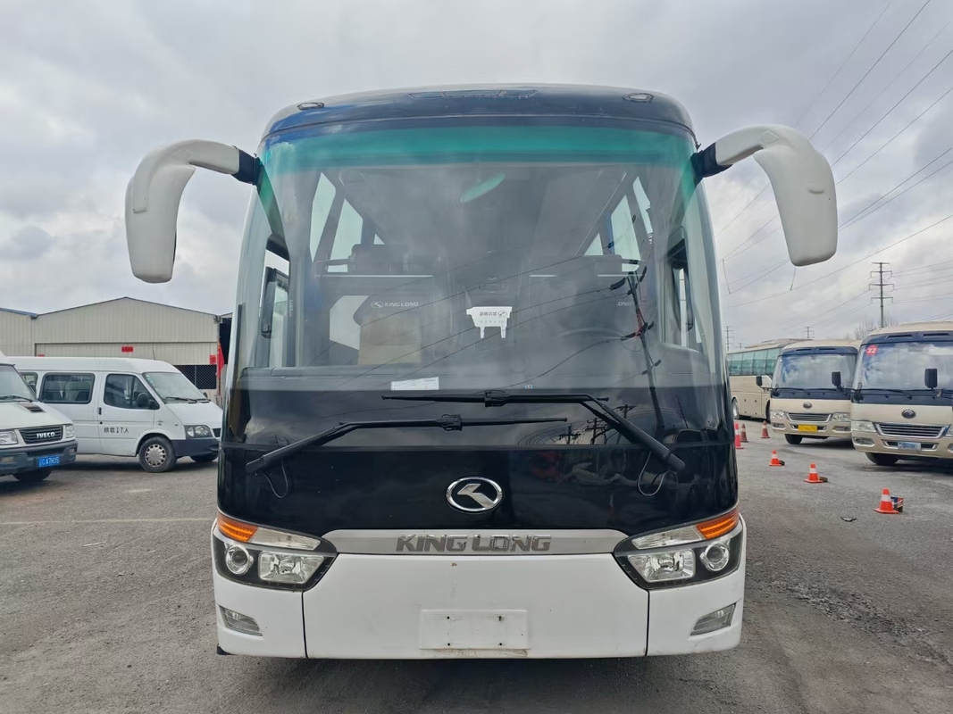 2020 Coach Usato 55 posti 12 metri Forma liscia Autobus King Long Usato XMQ6129 Doppia porta