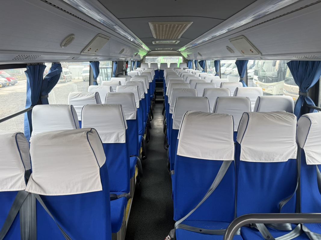 Second Hand Golden Dragon Bus 50 Seater Tour Commuter Airport School Church Bus Luxury