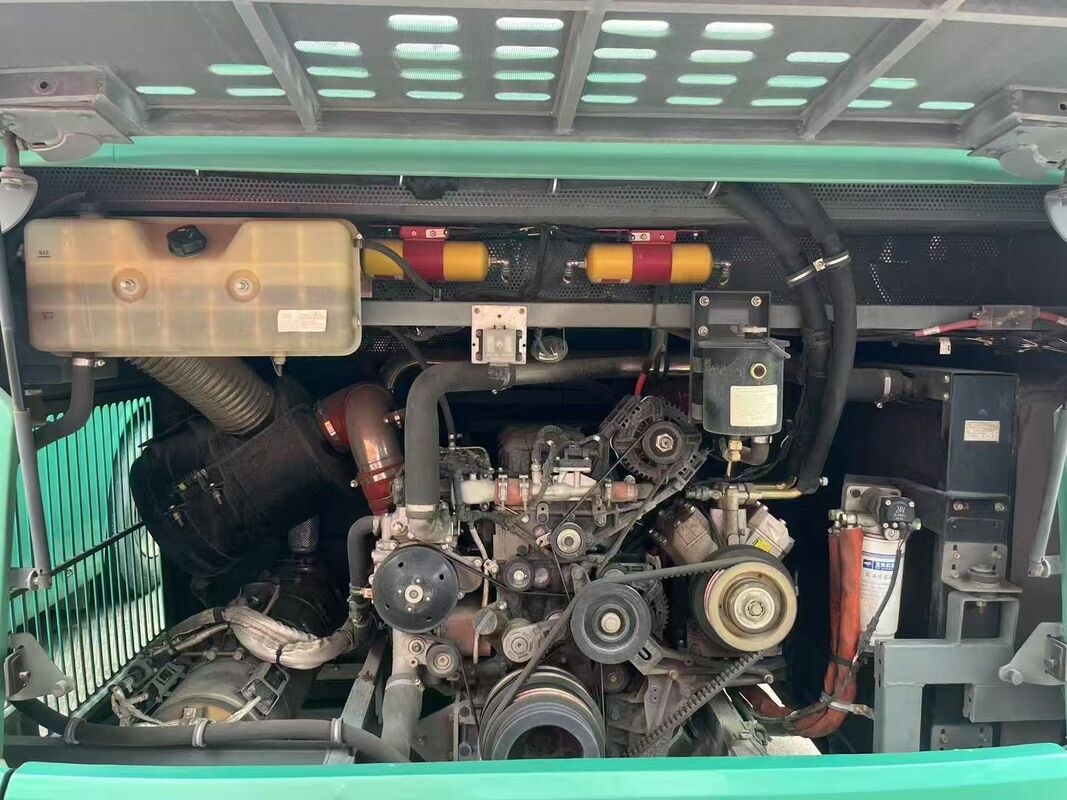 Autobus Kinglong Diesel Usato 50 Posti Lusso Balestre Motore Weichai Tour Scolastici Trasporto Interurbano